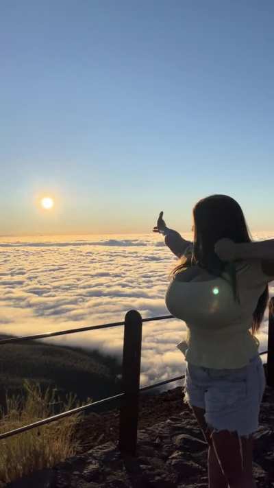 Busty Sunset