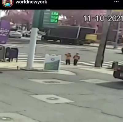 Terrifying moment a man snatched a 3 year old from her grandmother on a Bronx street yesterday