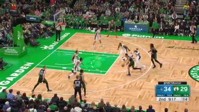 [Highlight] Jayson Tatum escapes murder attempt by Bol Bol, makes the absurd thrunk