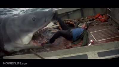 A clip from one of my favorite movies (Spoilers for Jaws if you haven&rsquo;t seen it)