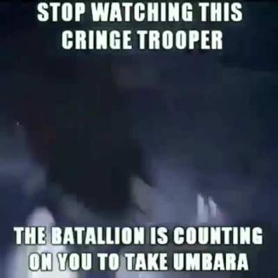 wtf are you watching trooper? there are a bunch of clankas to destroy!