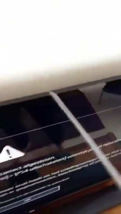just to unbox this new tv