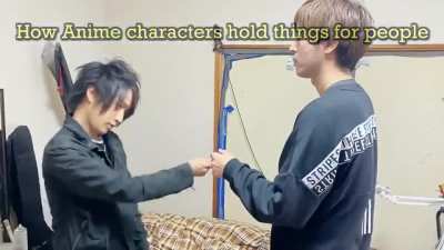 Japanese vs Anime Character