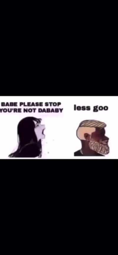 Wait, unretard for a sec, he kinda looks like the hit rapper and song writer, DaBaby.