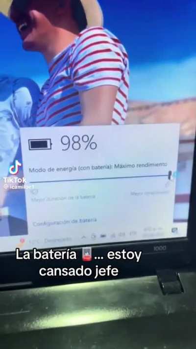 Estoy cansado jefe