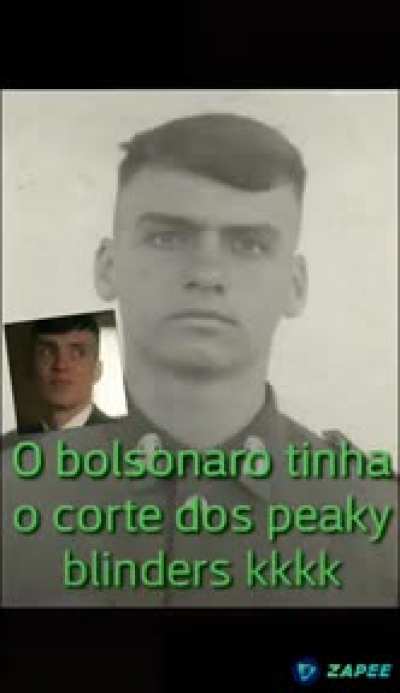 Nosso presidente era um peaky blinder????
