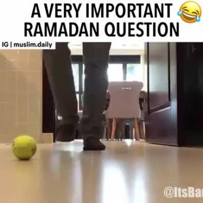 Ramadan be like