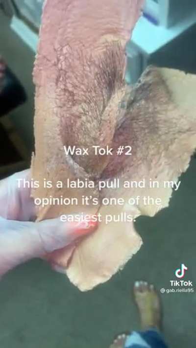 Did she pull too hard?