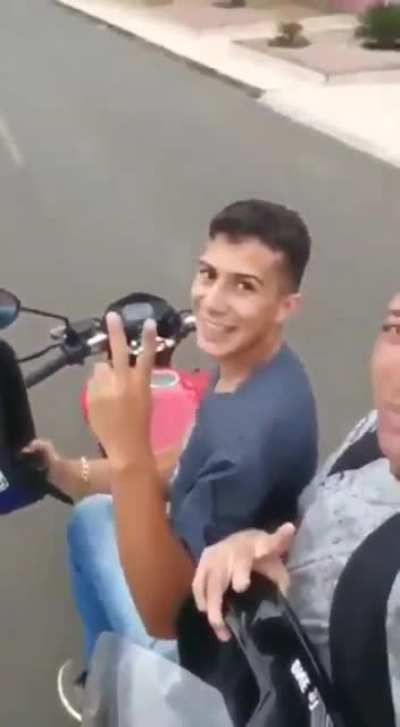HMFT after I take video while riding bike