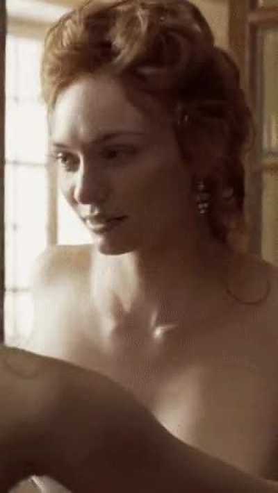Eleanor Tomlinson (and Keira Knightley) in 'Colette'