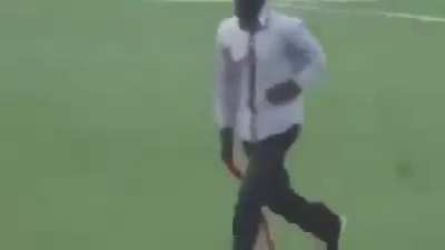 Fight between rival magicans breaks out at a football match in Senegal