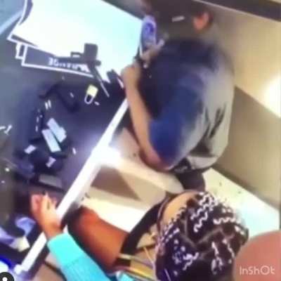 This is why you always point down range.