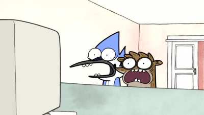 Whole ass episode of Regular Show