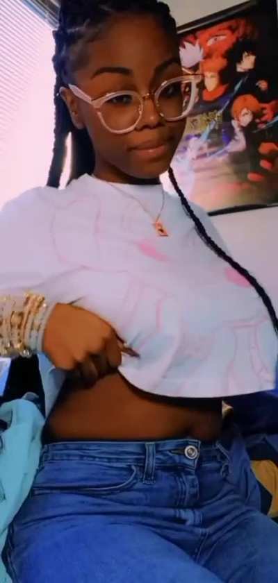 No cleaver title, just titties
