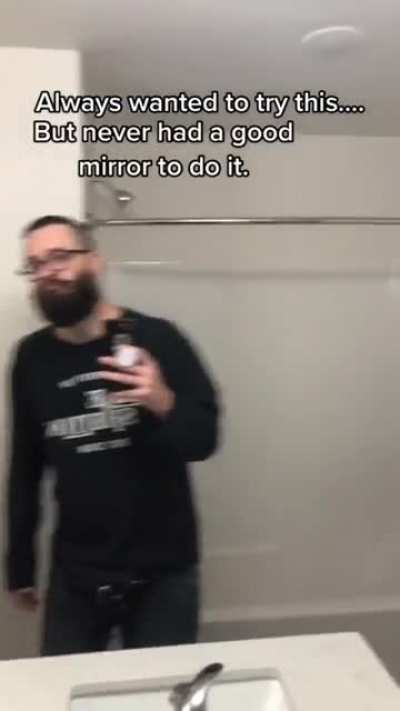 Found just the right mirror