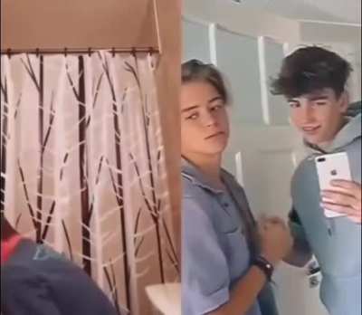 Bros face is so red