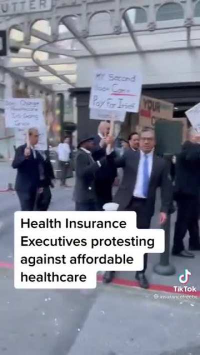 I dream about the day they have to beg for policy change in the streets