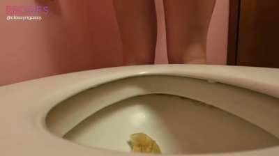 (F) Classy &amp;amp; Gassy both drink coffee and have to share the same bathroom afterwards! You can watch us blow up the bathroom together!
