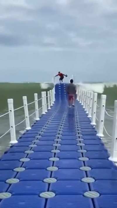Flexible Bridge. Useful for crossing continents.