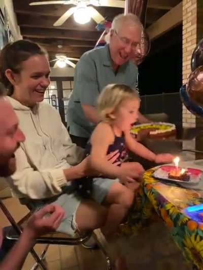 I guess I was excited my daughter turned 2
