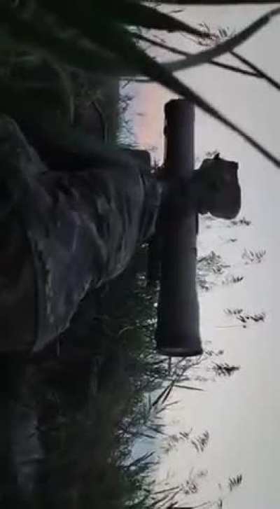 Video from Russian military personnel: unsuccessful launch of an anti-tank missile. Southern front (March 2024)
