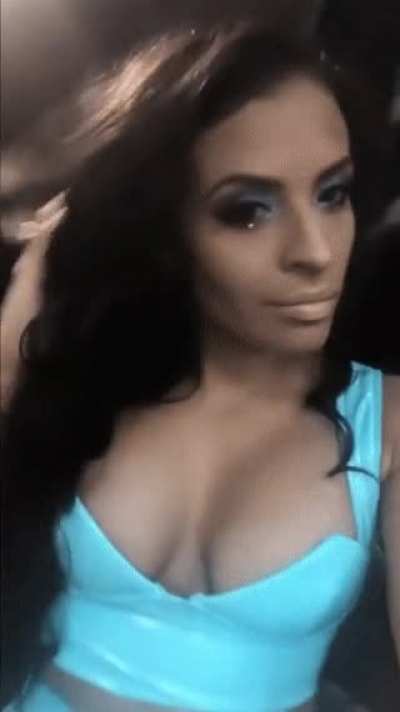 Zelina's cleavage