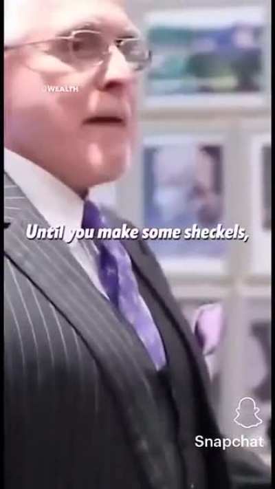 "So without money you can't save a f**cking thing"