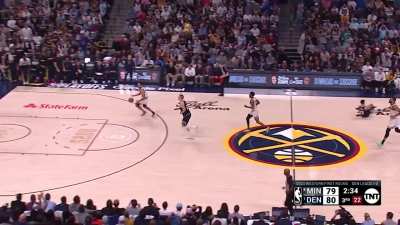 [Highlight] Kyle Anderson with the pickpocket to take the first Wolves lead since the first quarter