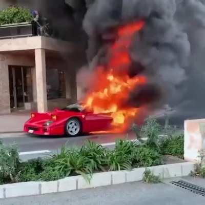 A Ferrari F40