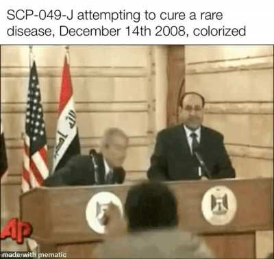 I will not allow anyone to say the name of SCP-049-J without the title of &ldquo;Sheikh&rdquo;