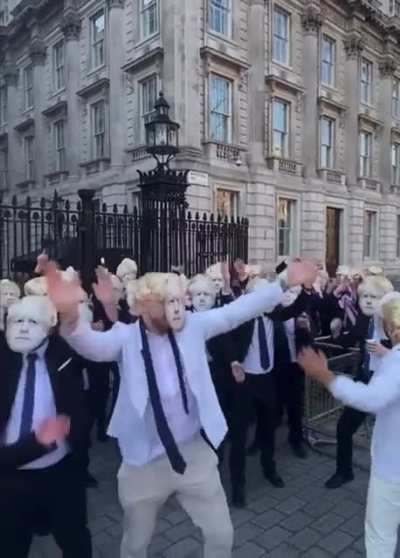 Celebrating the one thing our PM is good at