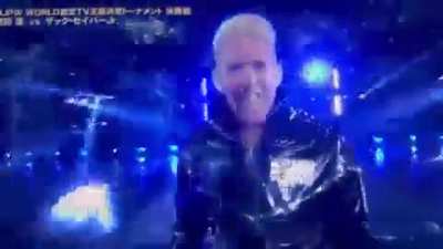 British Wrestler on the biggest wrestling event of the year in Japan with an important message: &ldquo;Hey Rishi Sunak! Pay nurses, d**khead! Pay nurses a living wage!&rdquo;