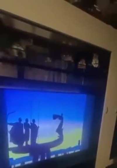Russian state television channels hacked to play the Ukraine National Anthem