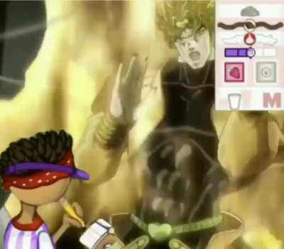 Dio takes an order