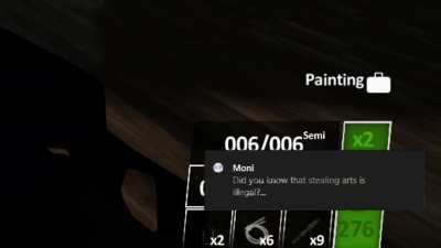"Don't mind me, just st~ taking some arts in Washington D.C..."
