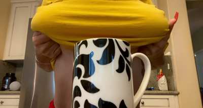 Who doesn&rsquo;t love a titty drop with their coffee&hellip;.