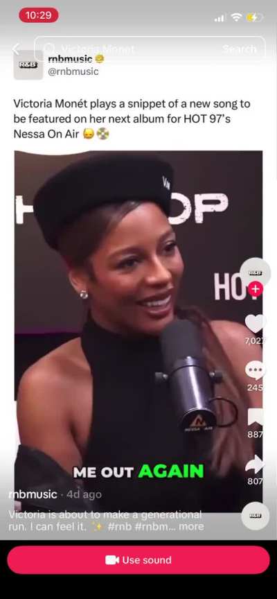 victoria monet has unfortunately been chicken alfredo boomeranged 😭