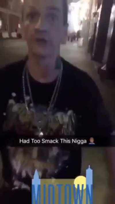 Guy is racist and wins a prize