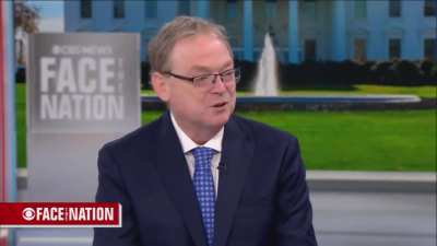 Reporter: "The president said 'prices are coming down tremendously.' But the latest data shows the consumer price index up 3% year over year. What data is he looking at?" Hassett: "He went through the individual items that we've already made a bunch of pr