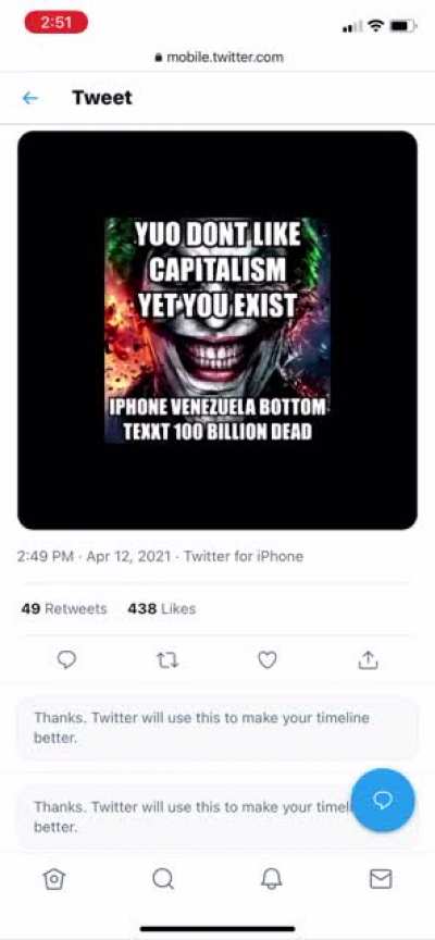 Joker: “we live in a capitalist society” 😈😈😈
