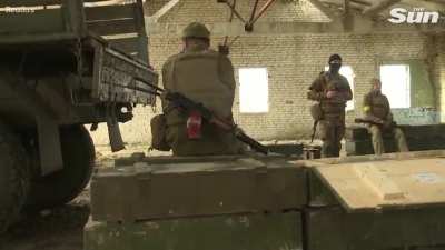 there is a trophy ammunition north of Kherson