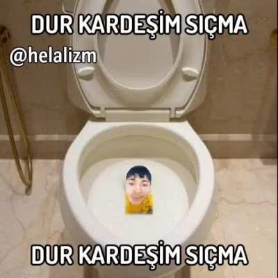 Dur kardeşim sı&ccedil;ma