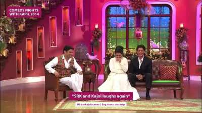 Throwback to when SRK and Kajol couldn&rsquo;t stop laughing on Comedy Nights With Kapil