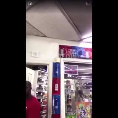 Man goes on Facebook live and dares his enemies to come face him. They find him in real time and a confrontation ensues
