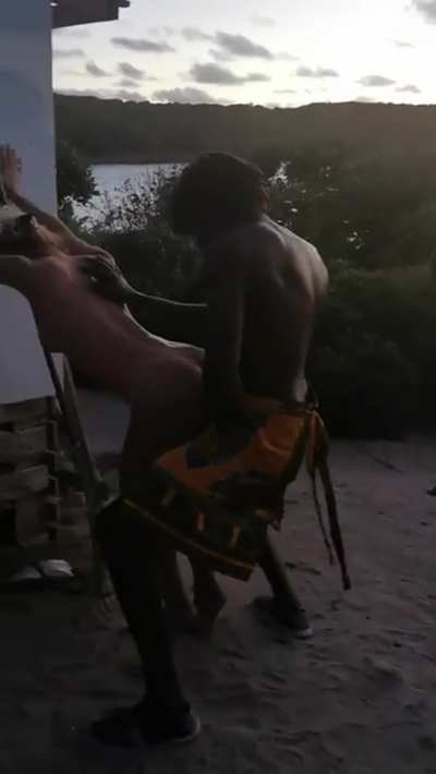 Visiting African Tribe