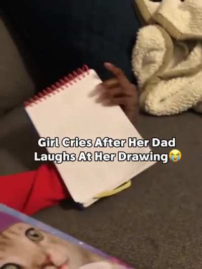 "But why is daddy laughing"?