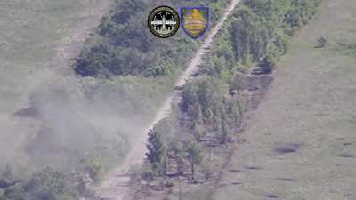 Destruction of a Russia T-80 on the outskirts of Kharkiv