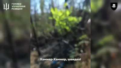 First-person footage of Ukrainian combat medics working in Donbas