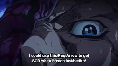 Diavolo takes revenge on polnareff for RKing