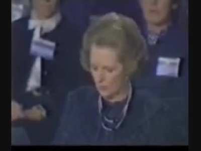 Margaret Thatcher in 1983!